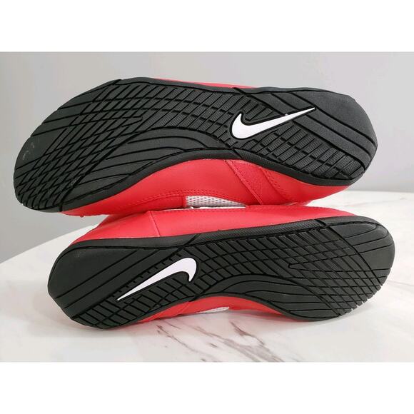 Nike Fury Combat Red White Black Wrestling Shoes boxing Mens AO2416-601 Size 6‎ main image 5
